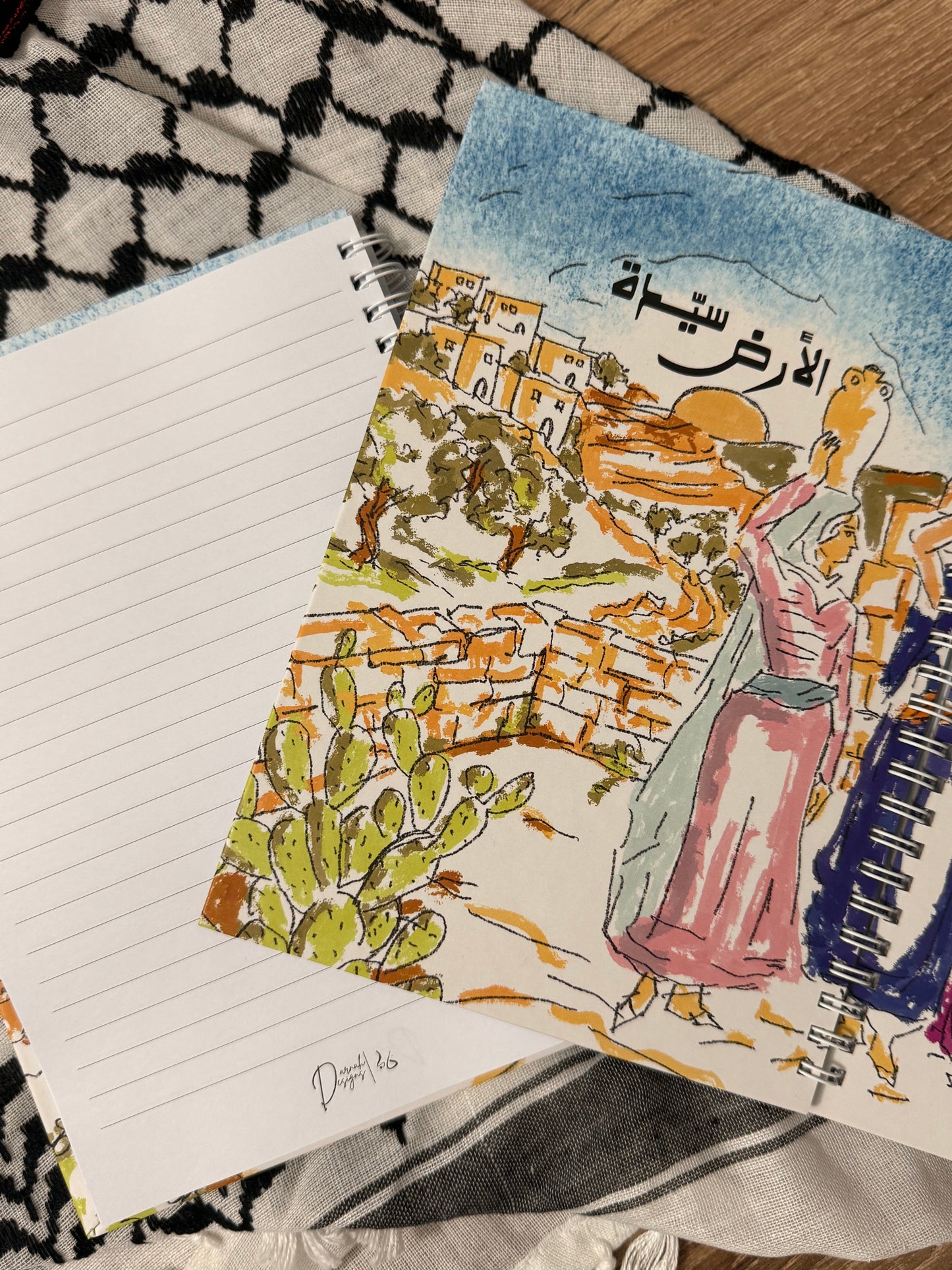 Sayyedat Al-Ard-Lady of the Land Notebook