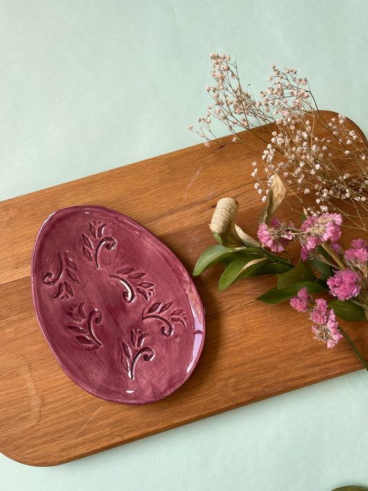Easter Egg plate