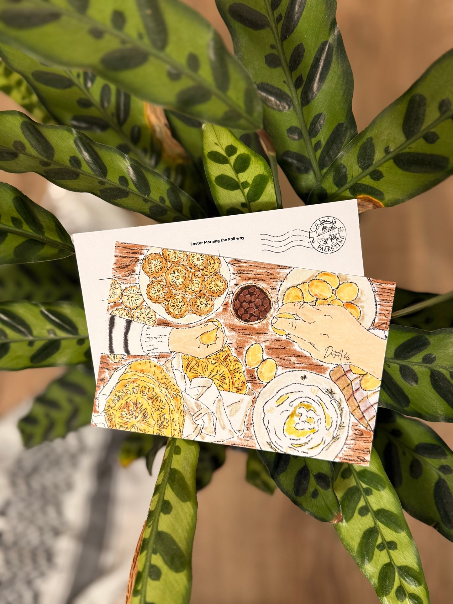 Easter Morning the Pali Way Postcard