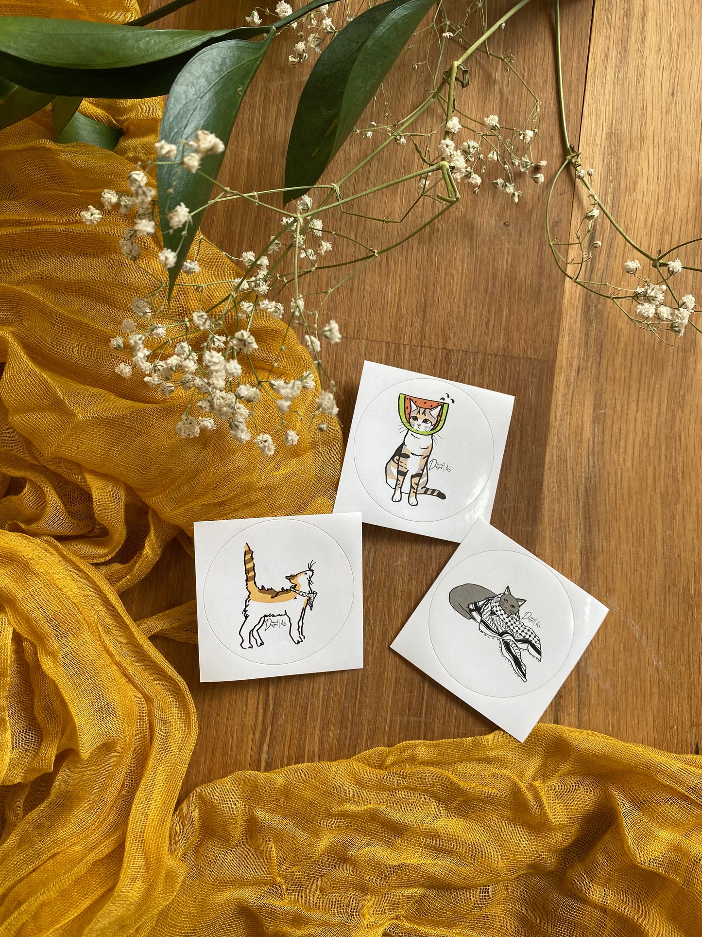 The Pali Cats Stickers