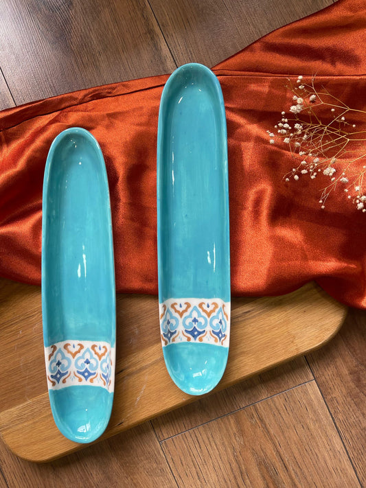 Handmade Ceramic Boat Tray