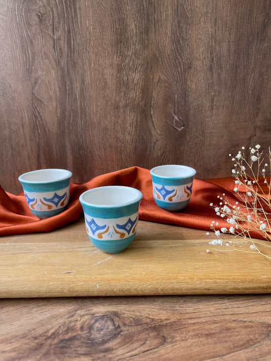 Handmade Ceramic Finjan – Ramadan Edition