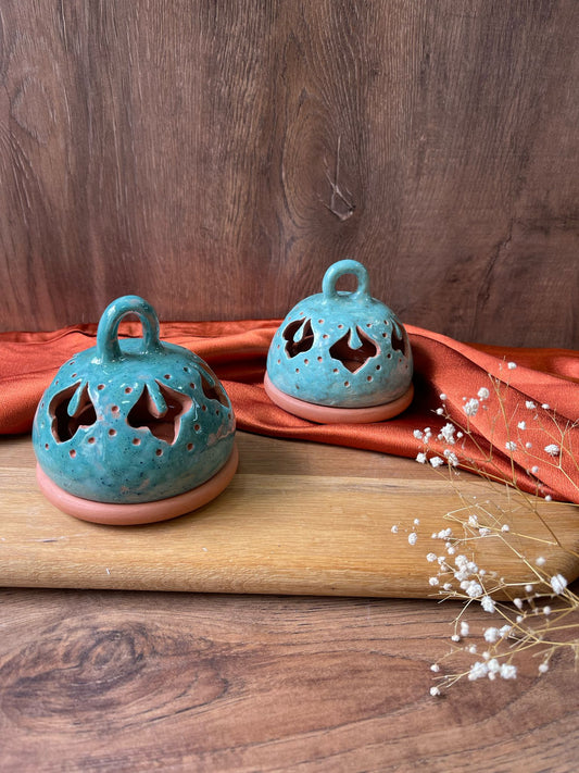 HandPainted Ceramic Incense Burner