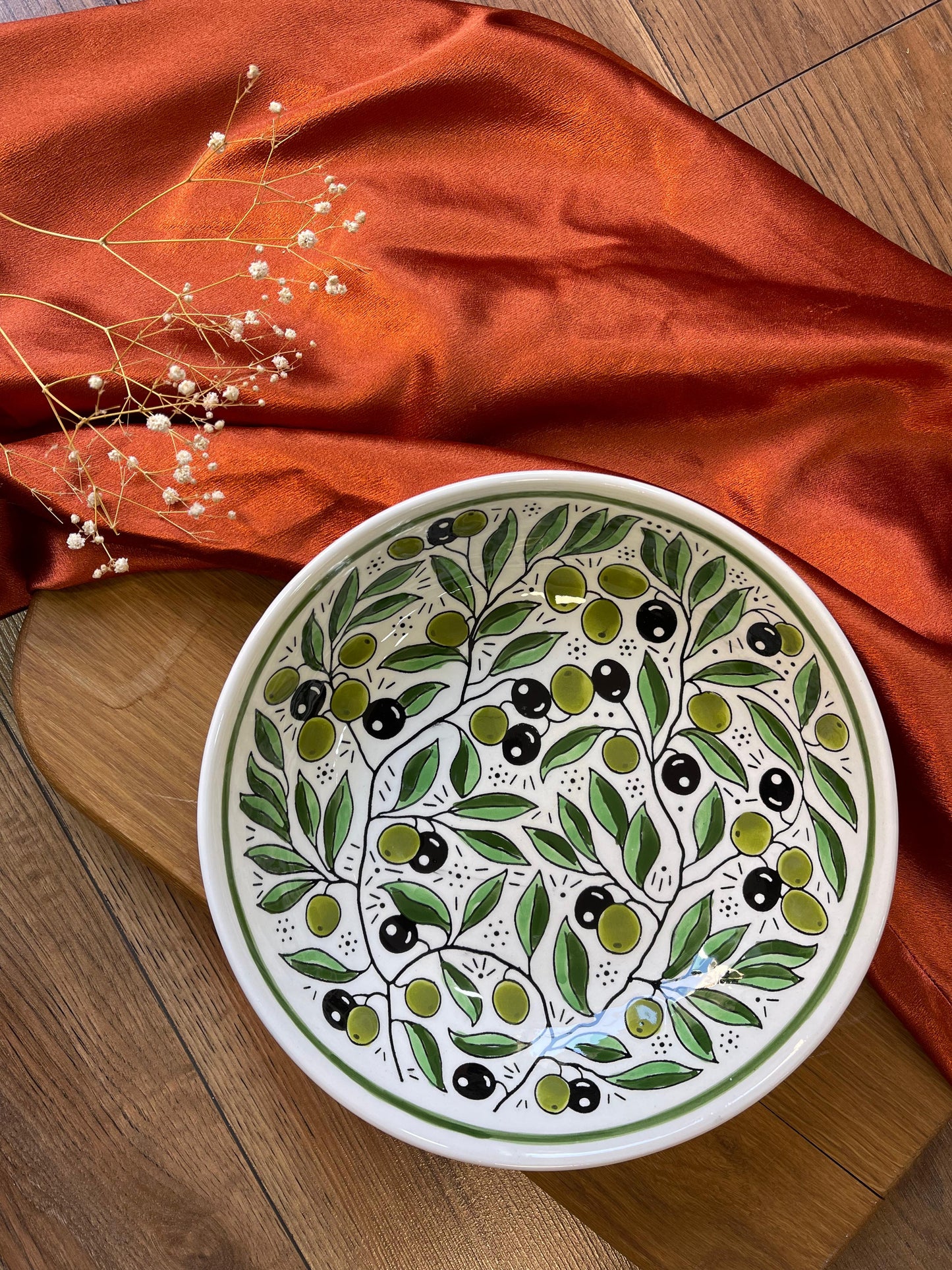 Olive Bowl Hebron ceramic