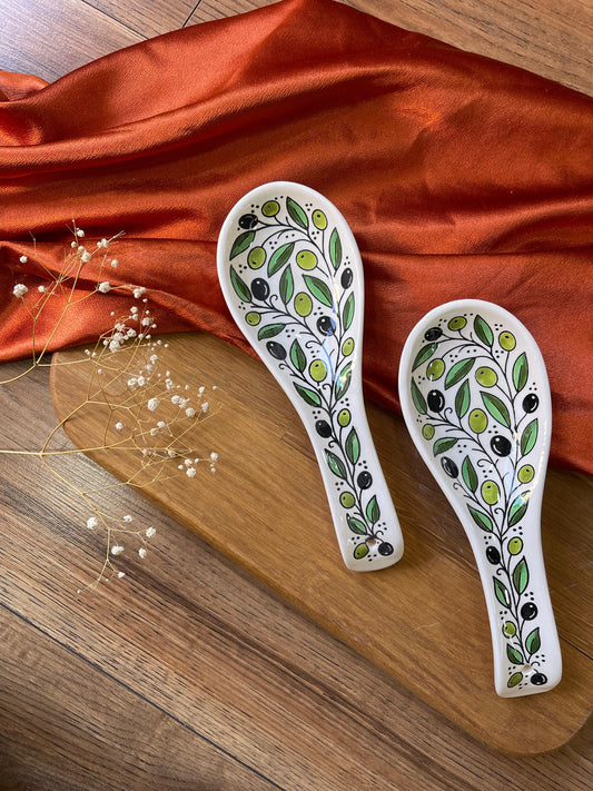Olive Spoon Rest 2