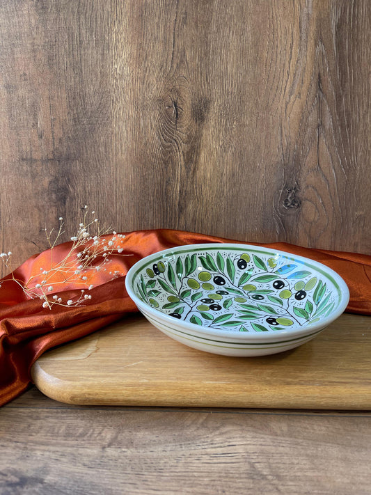 Small Olive Bowl Hebron ceramic