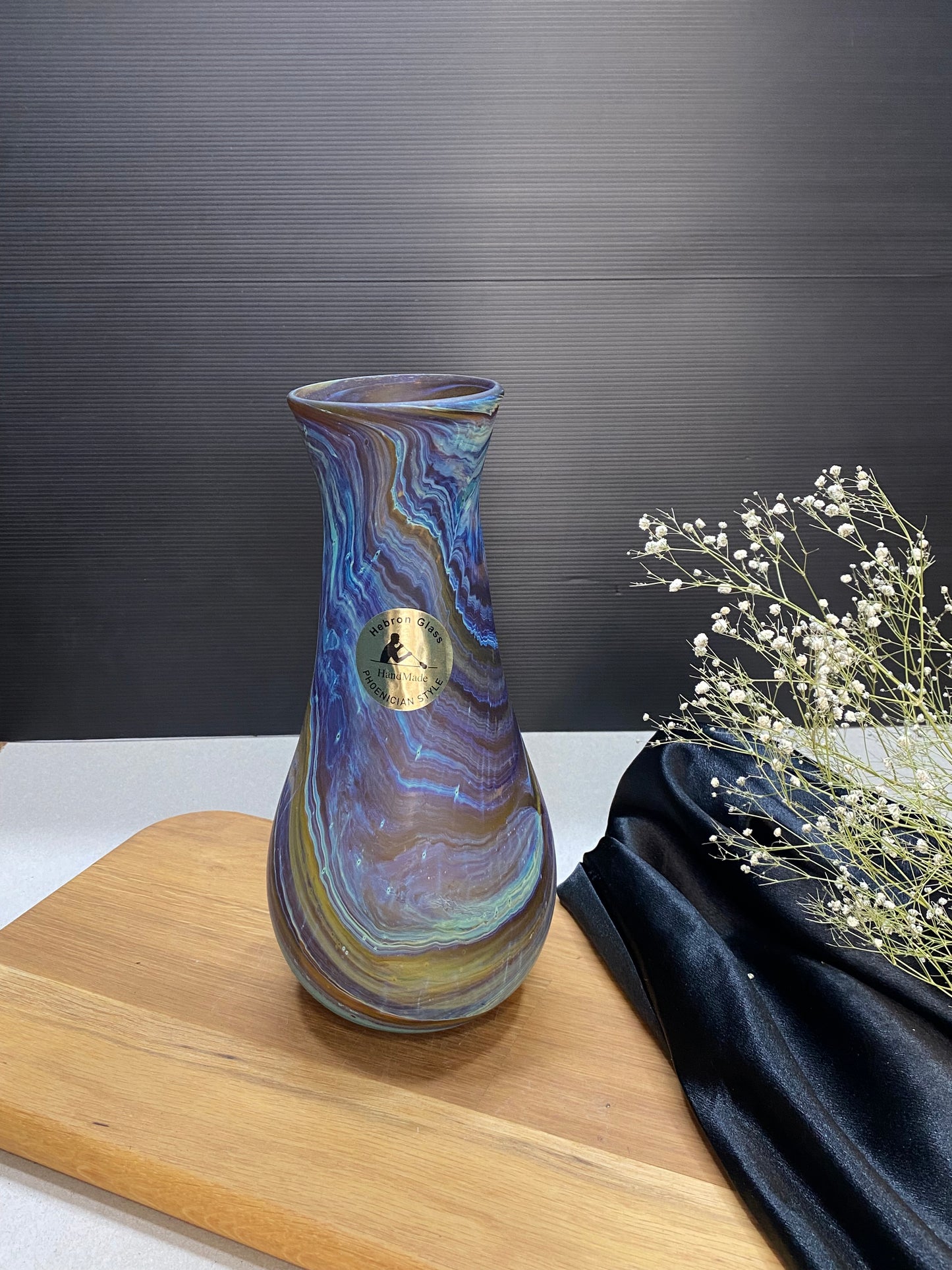 Large Phoenician Glass Vase