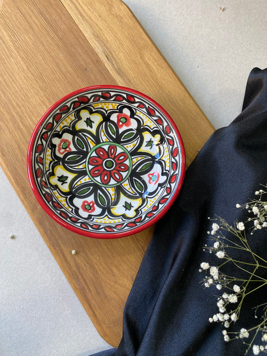 Small Handpainted Ceramic Bowl