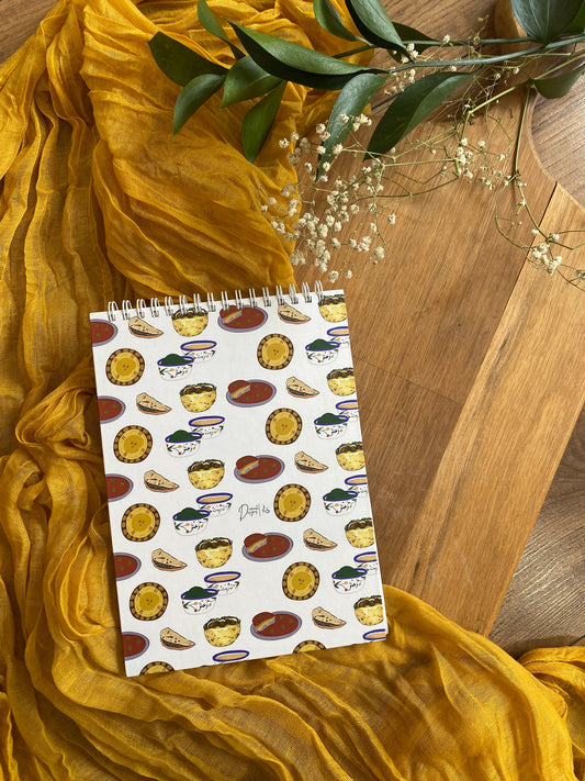 Pali Food Hard Notebook