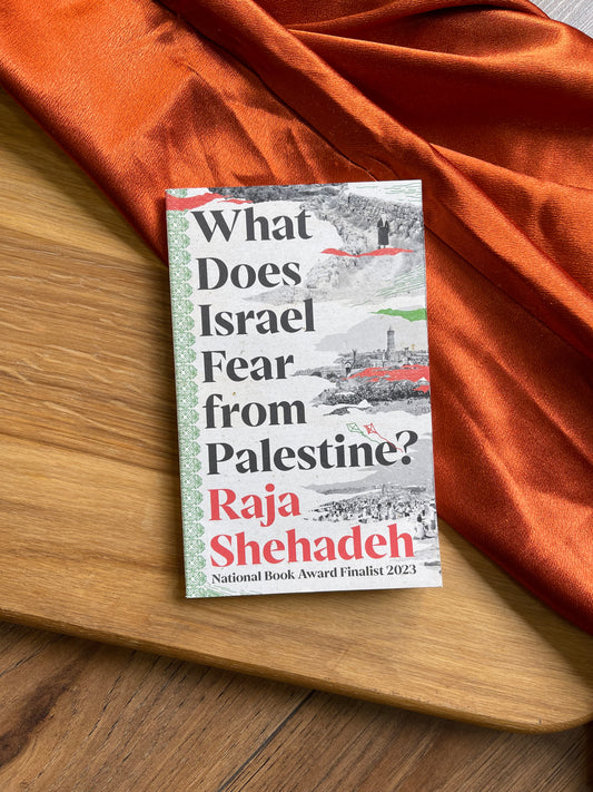 What Does Israel Fear from Palestine? Book by Raja Shehadeh