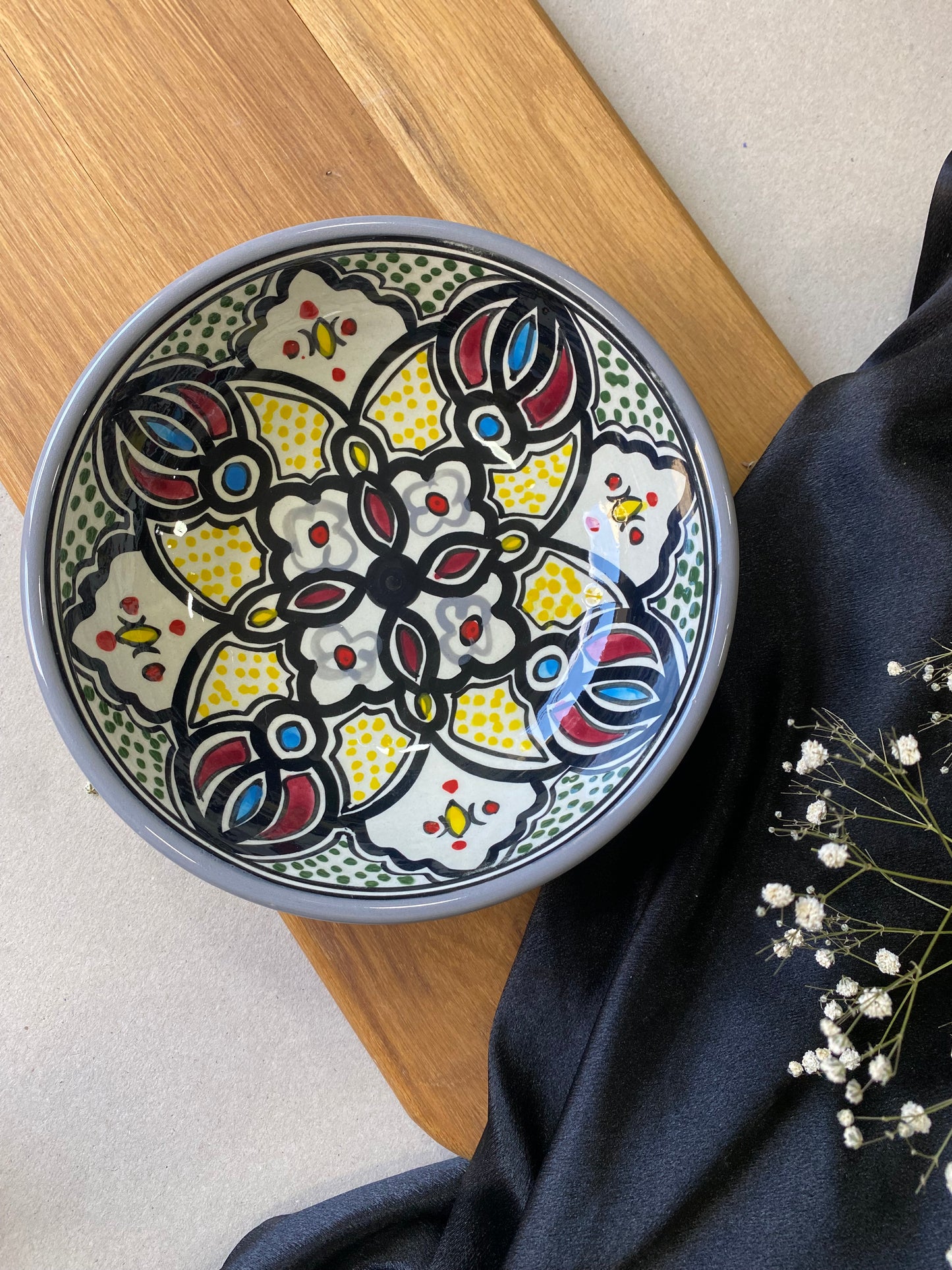 Handpainted Ceramic Bowl