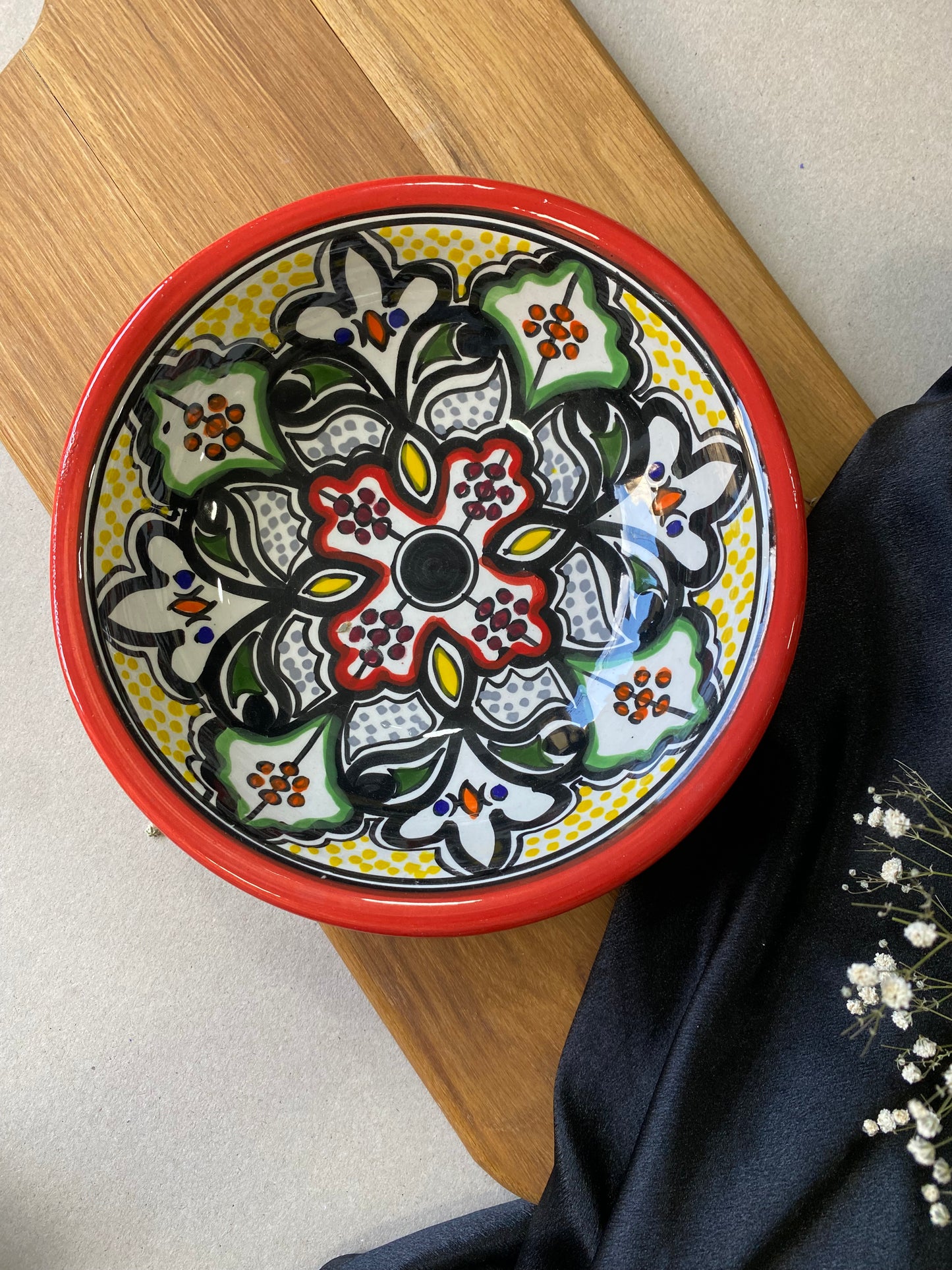 Handpainted Ceramic Bowl