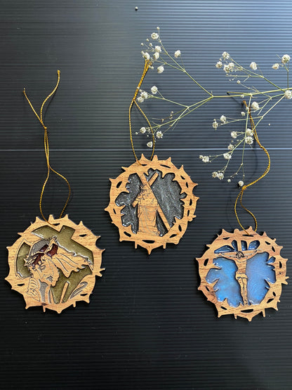 Olive Wood Ornaments