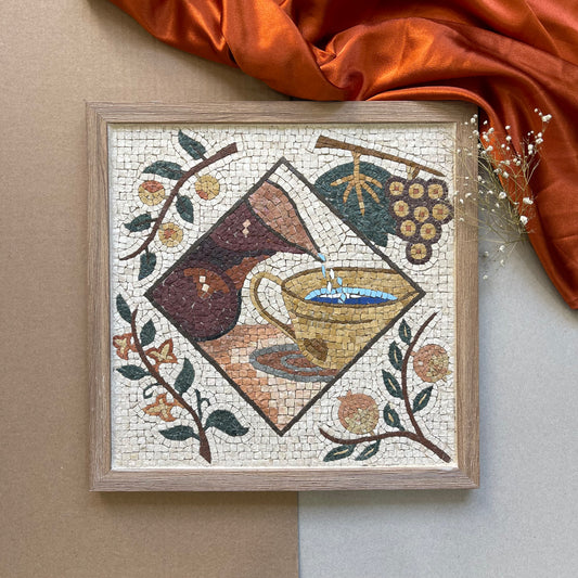 Morning Rituals - "طقوس الصباح" Mosaic Art-Work