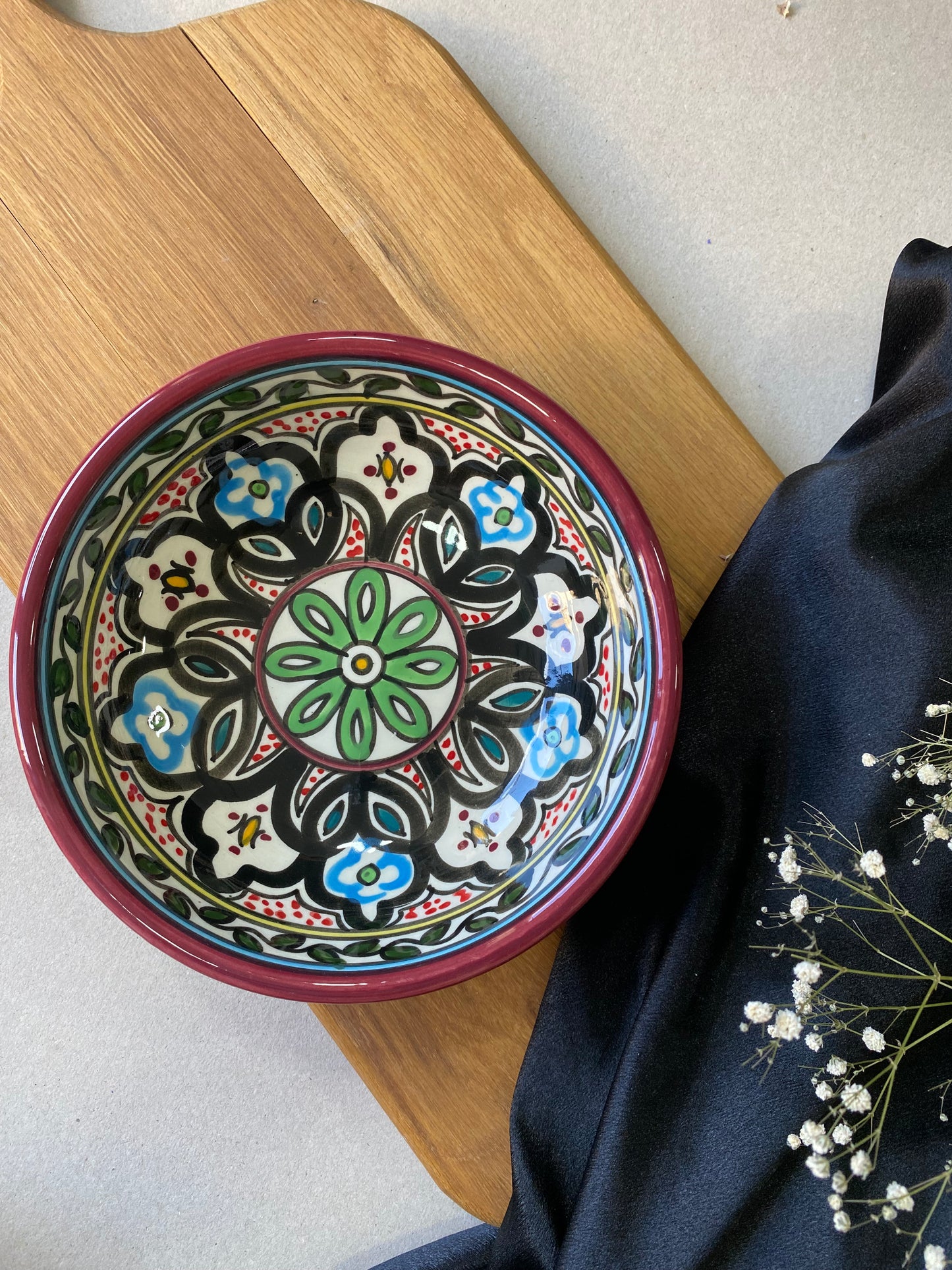 Handpainted Ceramic Bowl