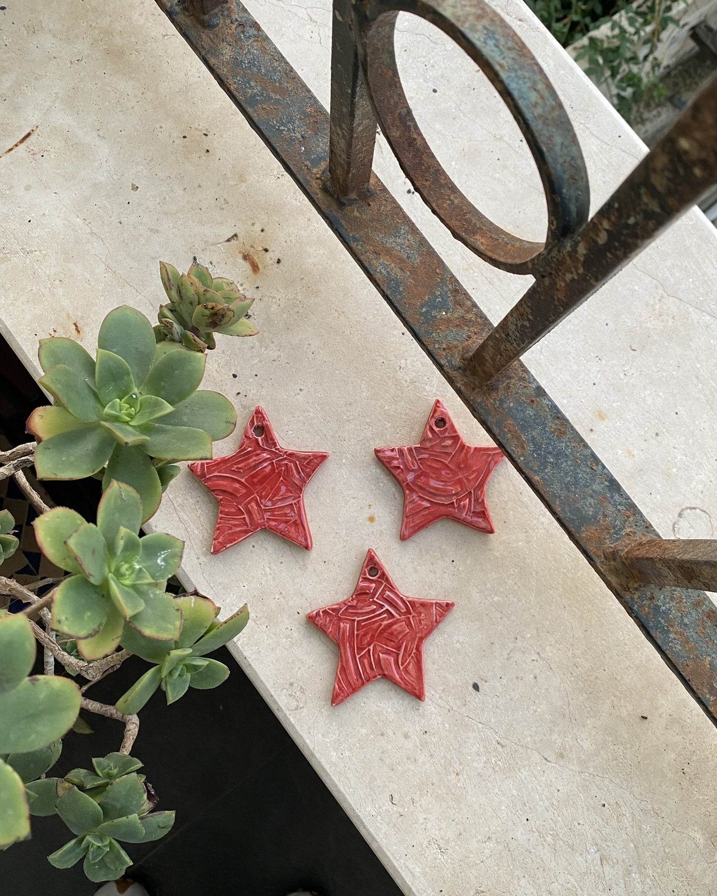 Handmade Christmas Star Ornament