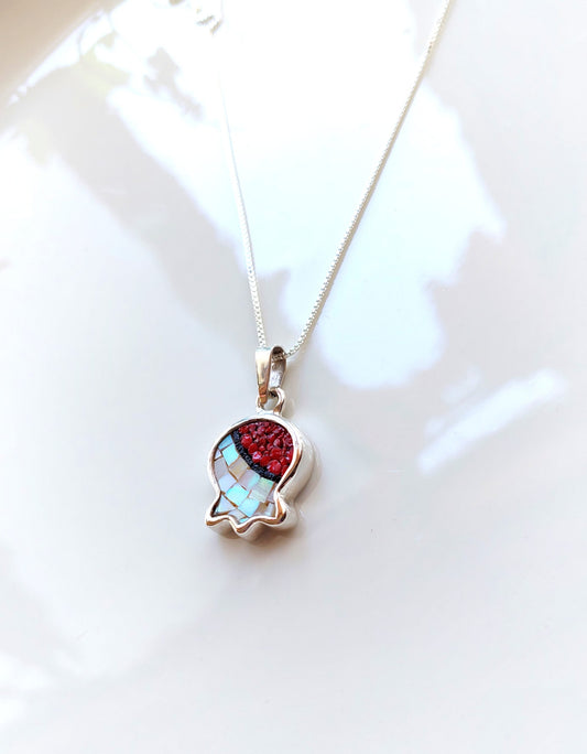 Pomegranate Necklace- Galassia Jewelery