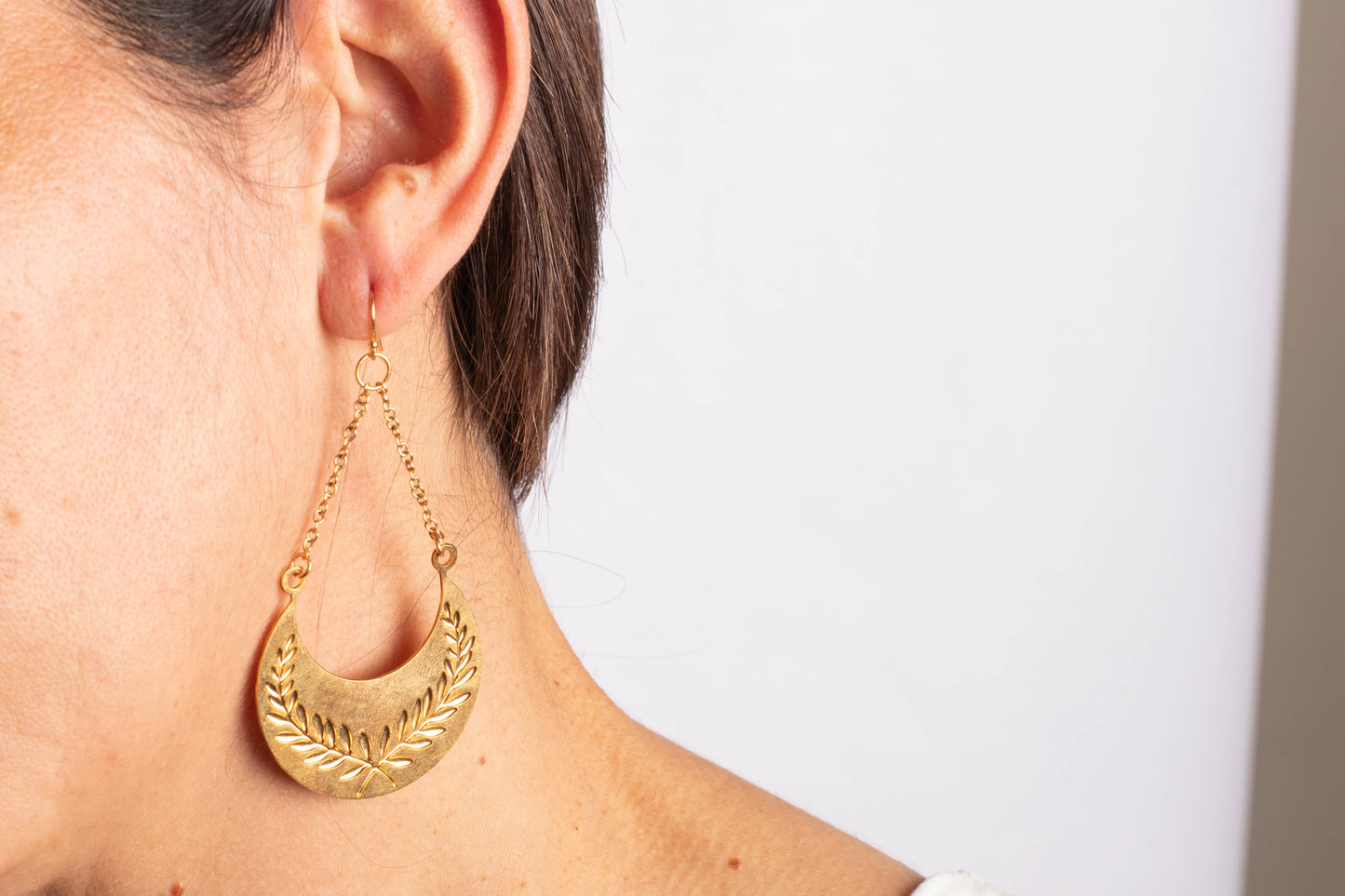 Ornate Egyptian Earrings 01- By Israa Kassem