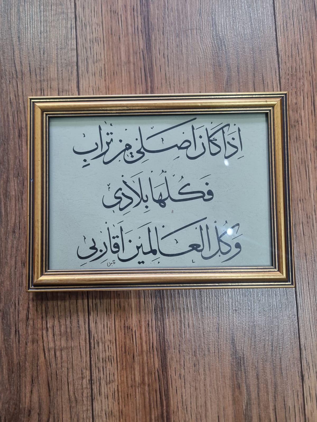 If I Was Made From Dust So The World Is My Homeland And All People Are My Relatives اذا كان اصلي من تراب فكلها بلادي وكل العالمين اقاربي