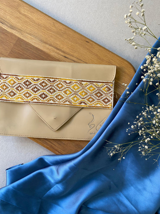 "Benti Nadeen" Leather Clutch