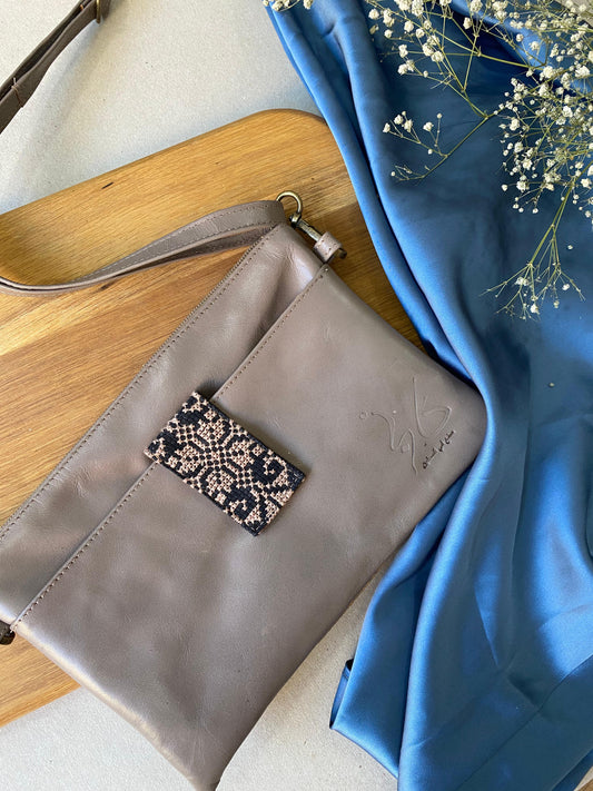 "Khalti Zainab " Leather CrossBody Small Purse