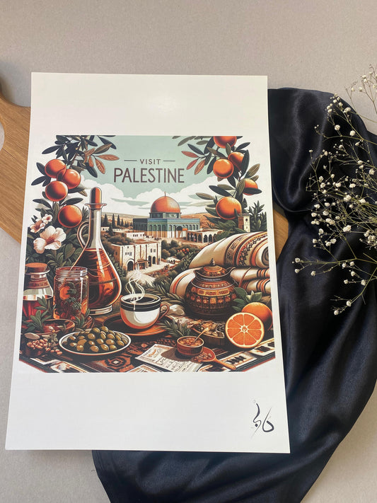 Visit Palestine POSTER BY DARNAH GALLERY 01