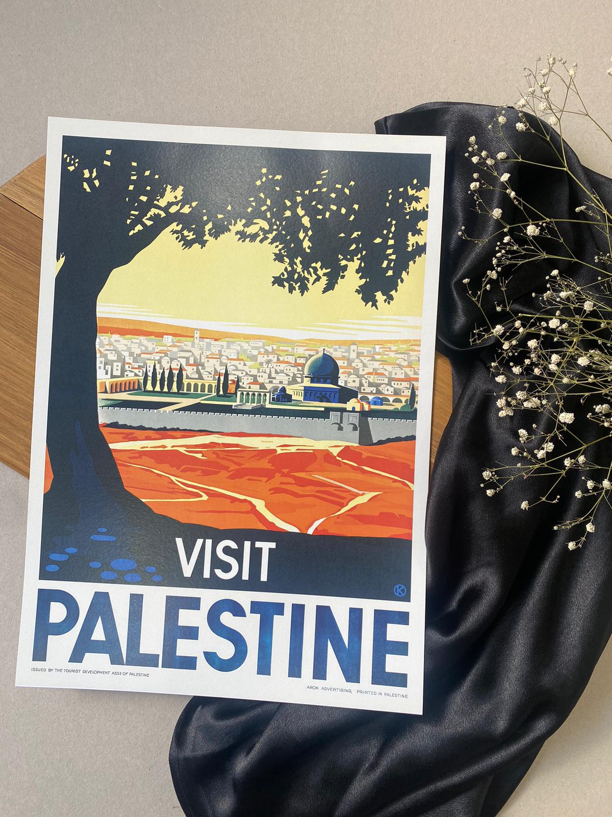 Visit Palestine POSTER BY DARNAH GALLERY 02