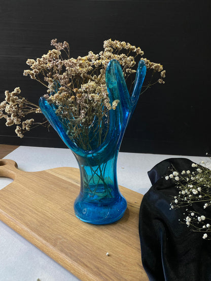 Blue Glass Vase