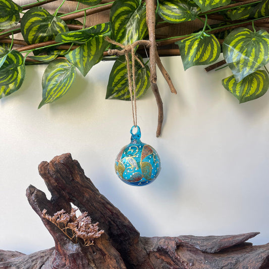 Hebron Blown Glass Decorative Small Bauble