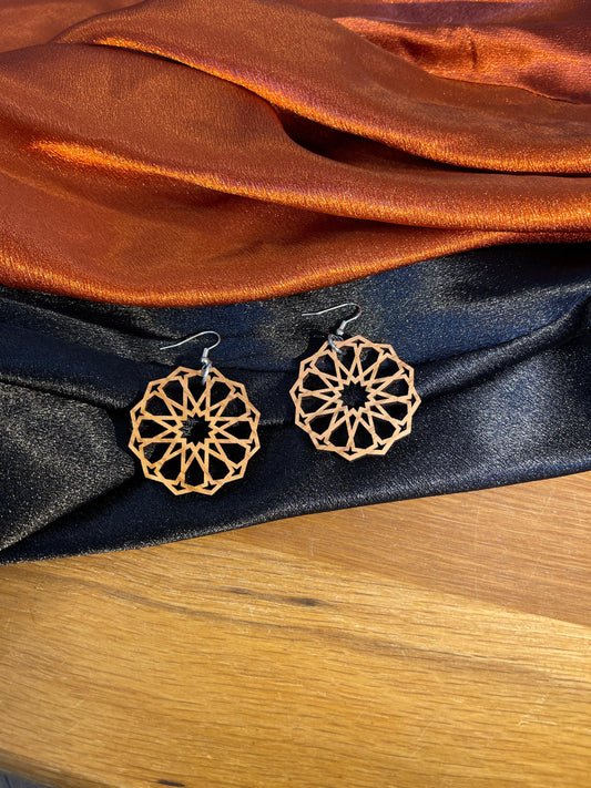 Islamic decoration Earring By Nadya Hazboun 2