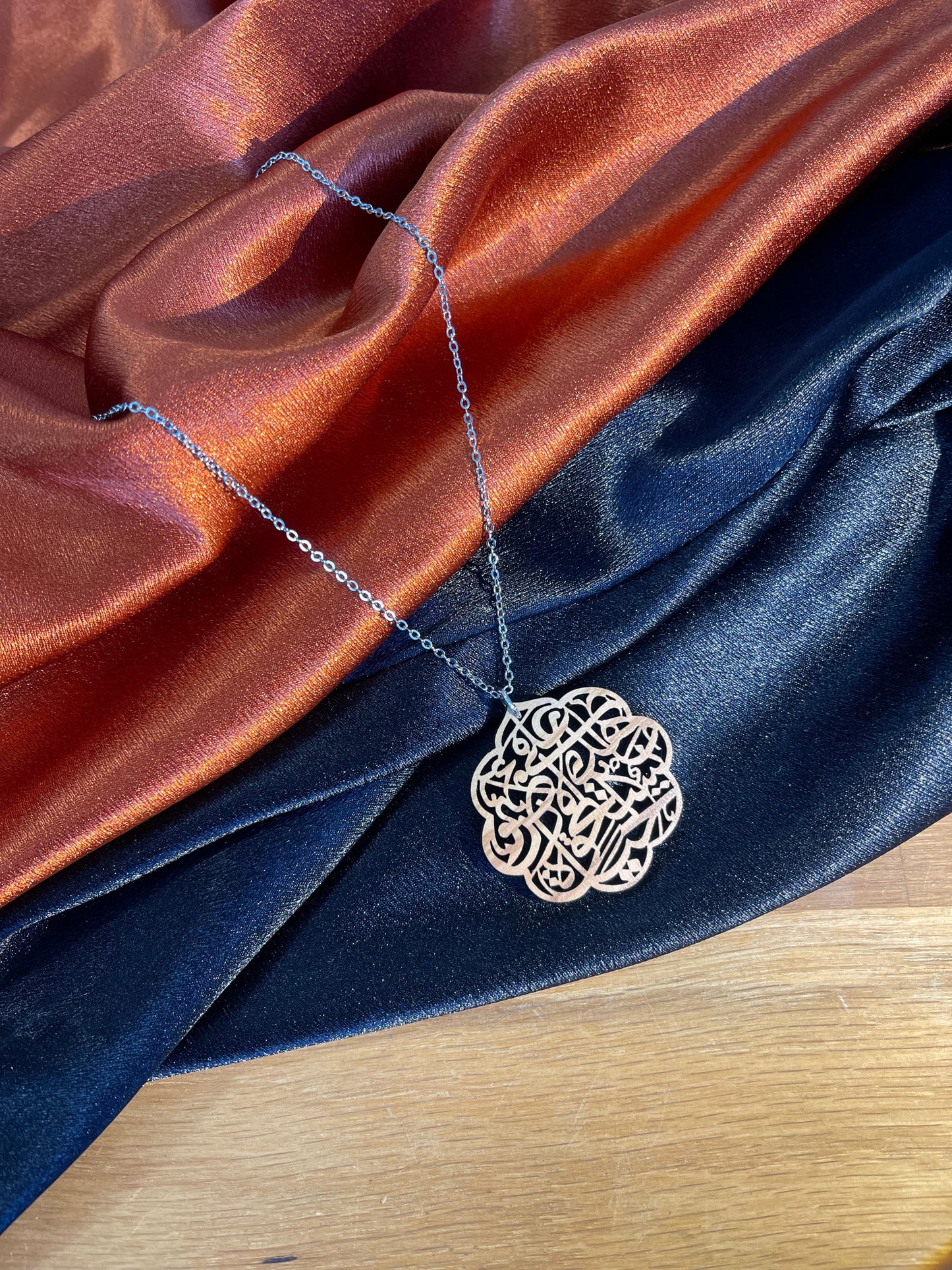 On this earth, there is what is worth living for Necklace By Nadya Hazboun