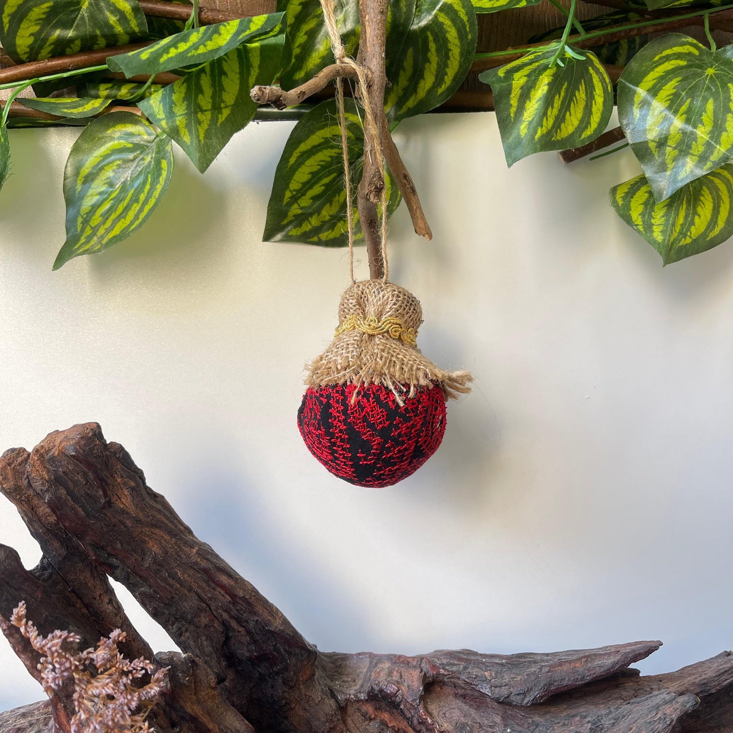 Recycled Medium Circular Palestinian Ornaments